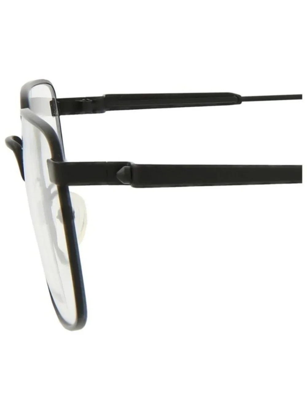 New Alexander McQueen Mens Square/Rectangle Black Black Transparent Fashion Desi